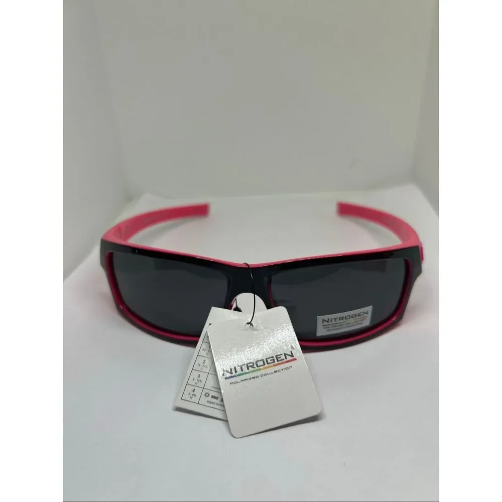 Nitrogen Pink Polarized Sport Sunglasses UV400 – Wraparound – New